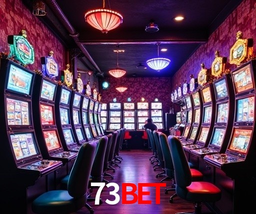Interface moderna da plataforma 73BET